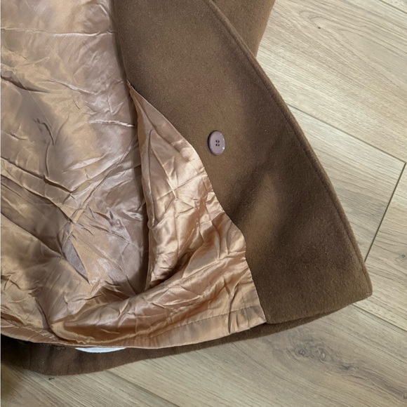 EGO Tan Trench Coat with Black Details - Picture 4 of 10